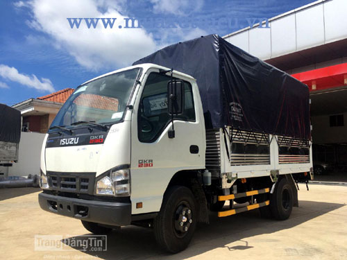 Giá xe tải Isuzu 2.5 tấn mới và cũ