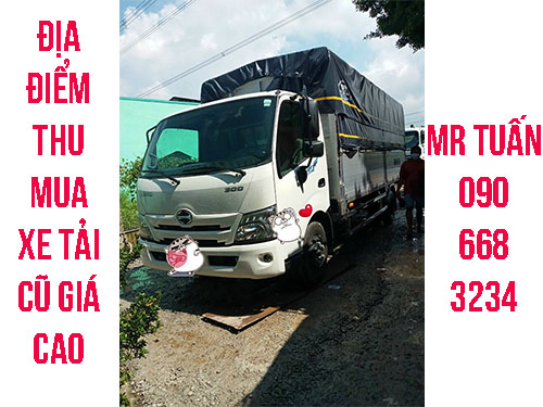 Dịch vụ thu mua xe tải cũ khu vực Bình Dương