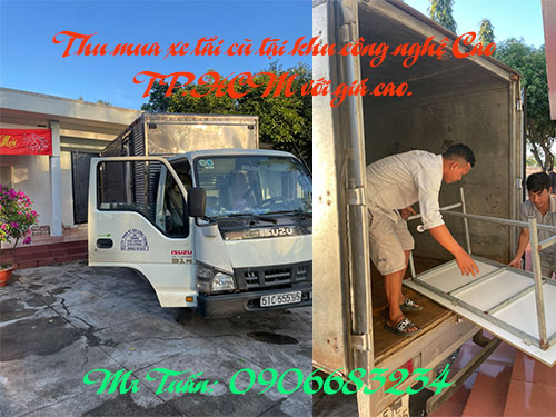 Thu mua xe tải cũ tại khu công nghệ Cao TP.HCM với giá cao.